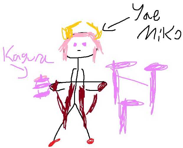 Yae Miko from Genshin Impact using Kagura Verity